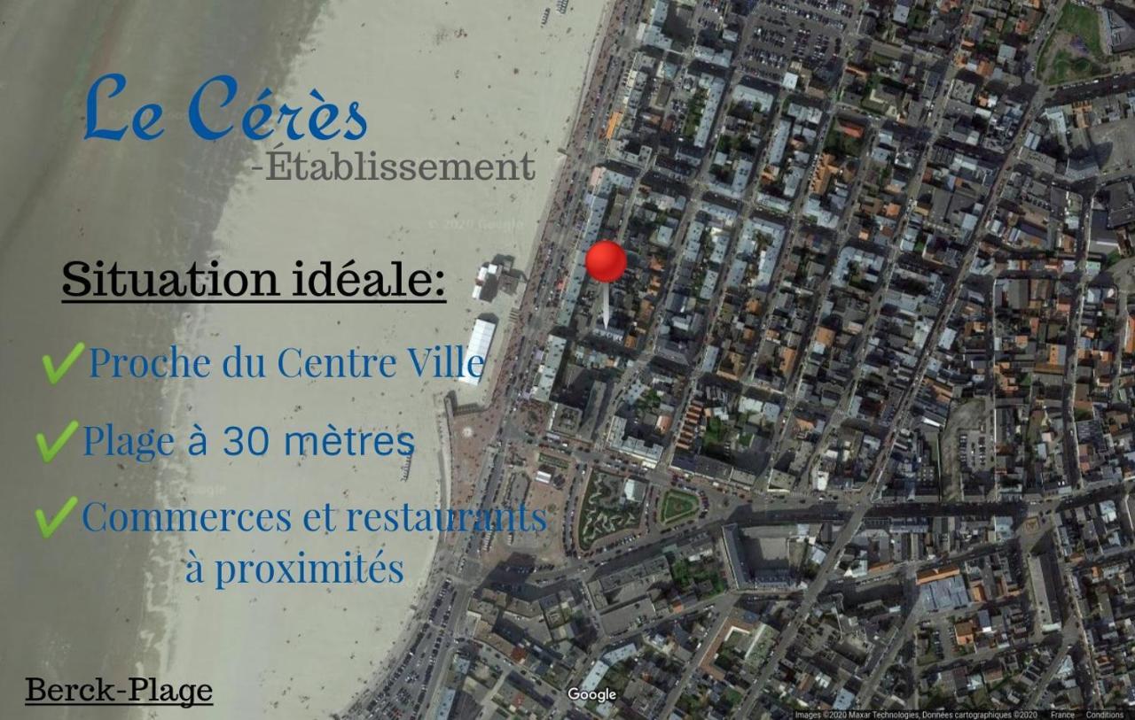 Appartement A 30 M De La Plage - Lumineux - Respirant - Wifi - Le Ceres 1 Berck Eksteriør bilde
